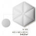 3D панель(панно) W332 Art Decor купити в Одесі
