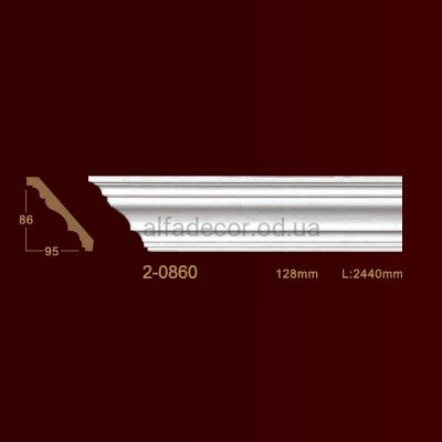 Карниз гладкий 2-0860 Classic Home купити в Одесі