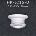  Капітель колони Classic Home HK-3215-D купити в Одесі