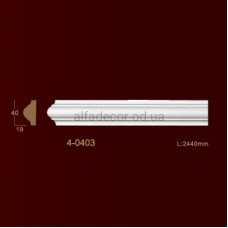 Молдінг гладкий 4-0403 Classic Home