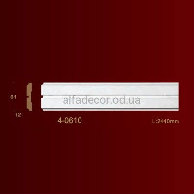 Молдінг гладкий 4-0610 Classic Home купити в Одесі