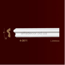 Молдінг гладкий 4-0611 Classic Home