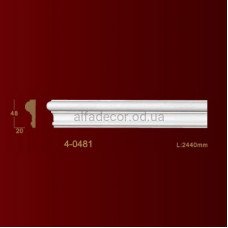 Молдінг гладкий 4-0481 Classic Home