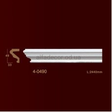 Молдинг гладкий 4-0490 Classic Home