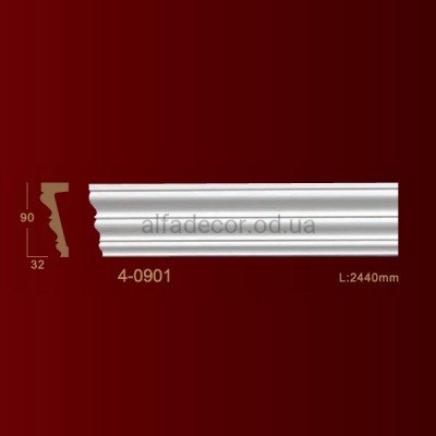 Молдінг гладкий 4-0901 Classic Home купити в Одесі