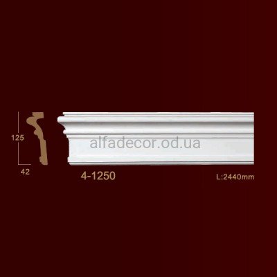 Молдинг гладкий 4-1250 Classic Home купить в Одессе