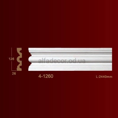 Молдинг гладкий 4-1260 Classic Home купить в Одессе
