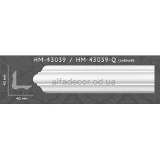 Молдінг кутовий гладкий HM-43039 Classic Home