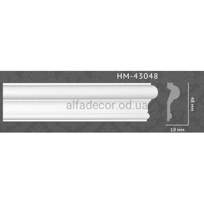 Молдінг гладкий HM-43048 Classic Home купити в Одесі