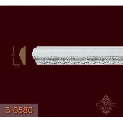 Молдинг с орнаментом 3-0580 Classic Home купить в Одессе