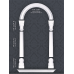 Декор(база) обрамлення отвору HK-2314-B Classic Home купити в Одесі