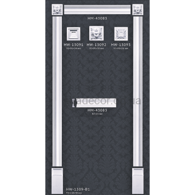 Обрамлення отвору HM-43083 P Classic Home купити в Одесі