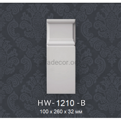 База наличника HW-1210-B Classic Home купить в Одессе