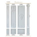 Пилястра с базой HW-82290 Classic Home купить в Одессе