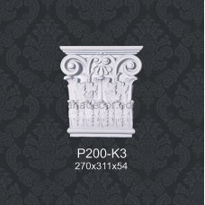 Капитель пилястры P200-K3 Classic Home