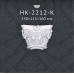 Капитель полуколонны Classic Home HK-2212-K купить в Одессе