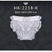 Капитель полуколонны Classic Home HK-2218-K купить в Одессе