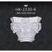 Капитель полуколонны Classic Home HK-2220-K купить в Одессе