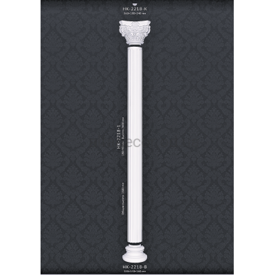 Напівколонна в зборі Classic Home HK-2218-1K купити в Одесі