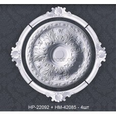 Розетка HP-22092 в обрамленні арки HM-42085-113-4шт Classic Home