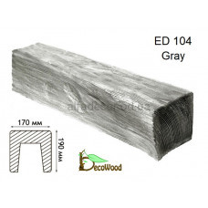Балка Модерн ED 104 (2м) classic дуб седой 17х19 DecoWood