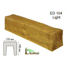 Балка Модерн ED 104 (2м) classic дуб світлий 17х19 DecoWood Балка Модерн ED 104 (2м) classic дуб світлий 17х19 DecoWood