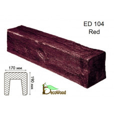 Балка Модерн ED 104 (2м) classic дуб красный 17х19 DecoWood