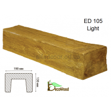 Балка Модерн ED 105 (4м) classic дуб світлий 19х13 DecoWood