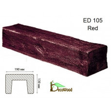 Балка Модерн ED 105 (2м) classic дуб червоний 19х13 DecoWood