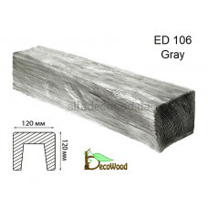 Балка Модерн ED 106 (3м) classic дуб сивий 12х12 DecoWood