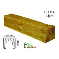 Балка Модерн ED 106 (3м) classic дуб світлий 12х12 DecoWood