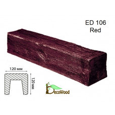 Балка Модерн ED 106 (3м) classic дуб красный 12х12 DecoWood