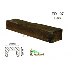 Балка Модерн ED 107 (2м) classic дуб темний 6х9 DecoWood