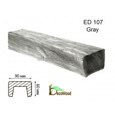 Балка Модерн ED 107 (2м) classic дуб сивий 6х9 DecoWood