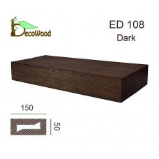 Балка Модерн ED 108 (3м) classic дуб темный 5х15 DecoWood