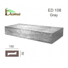 Балка Модерн ED 108 (3м) classic дуб седой 5х15 DecoWood