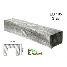 Балка Модерн ED 105 (2м) classic дуб сивий 19х13 DecoWood Балка Модерн ED 105 (2м) classic дуб сивий 19х13 DecoWood
