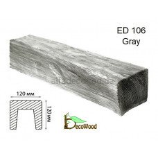 Балка Модерн ED 106 (4м) classic дуб седой 12х12 DecoWood