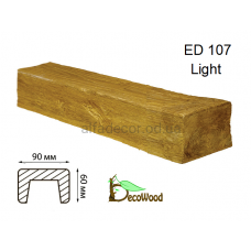 Балка Модерн ED 107 (4м) classic дуб світлий 6х9 DecoWood Балка Модерн ED 107 (4м) classic дуб світлий 6х9 DecoWood