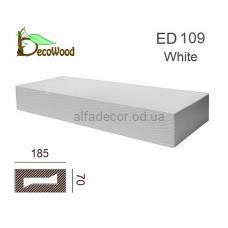 Балка Модерн ED 109 (2м) classic біла 7х18,5 DecoWood