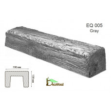 Балка Рустик EQ 005 (3м) classic дуб седой 19х13 DecoWood