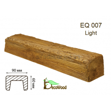 Балка Рустик EQ 007 (4м) classic дуб світлий 6х9 DecoWood