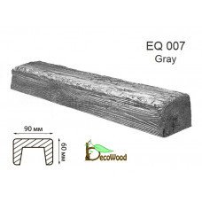 Балка Рустик EQ 007 (3м) classic дуб седой 6х9 DecoWood