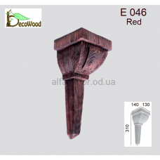 Консоль E 046 classic дуб червоний 14х13 DecoWood