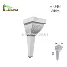 Консоль E 046 classic біла 14х13 DecoWood