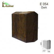 Стыковочный элемент E 054 classic дуб темний DecoWood