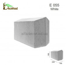 Стыковочный элемент E 055 classic белый DecoWood