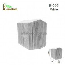 Стыковочный элемент E 056 classic белый DecoWood