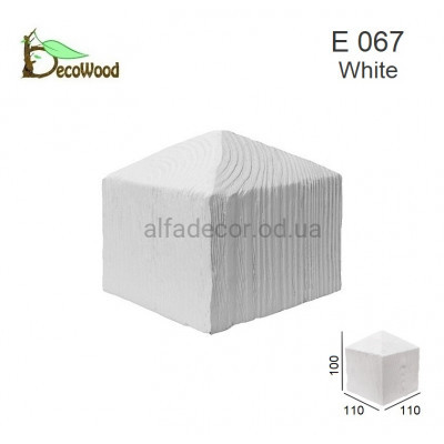 Стикувальний елемент E 067 classic білий DecoWood купити в Одесі
