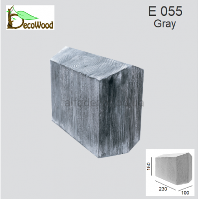 Стыковочный элемент E 055 classic дуб седой DecoWood купить в Одессе